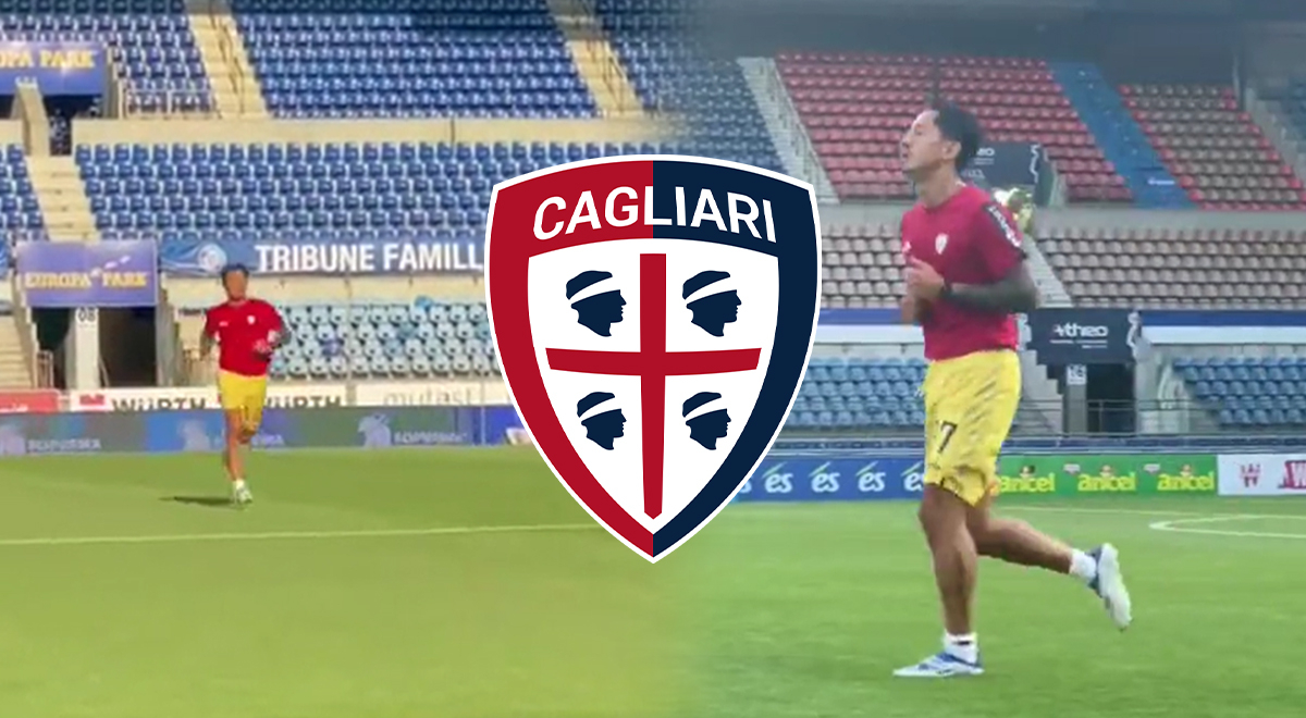 Se pone a punto: Gianluca Lapadula realizó su primer entrenamiento con Cagliari