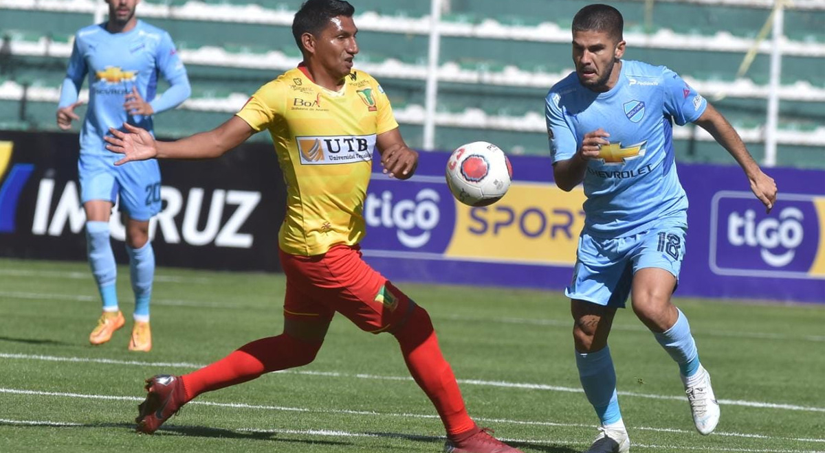 ¡Empate! Bolívar igualó 2-2 con Atlético Palmaflor por la Liga Boliviana
