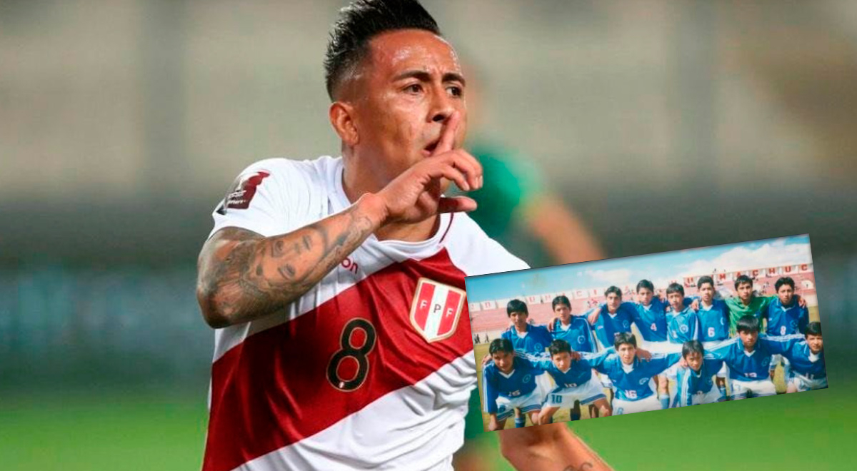 Christian Cueva y la inédita foto que publicó jugando Copa Perú
