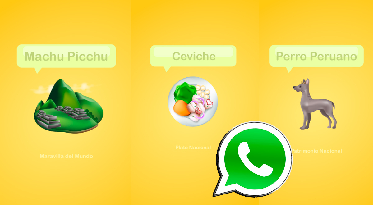 WhatsApp lanzará 'emojis peruanos' en homenaje a Fiestas Patrias 2022