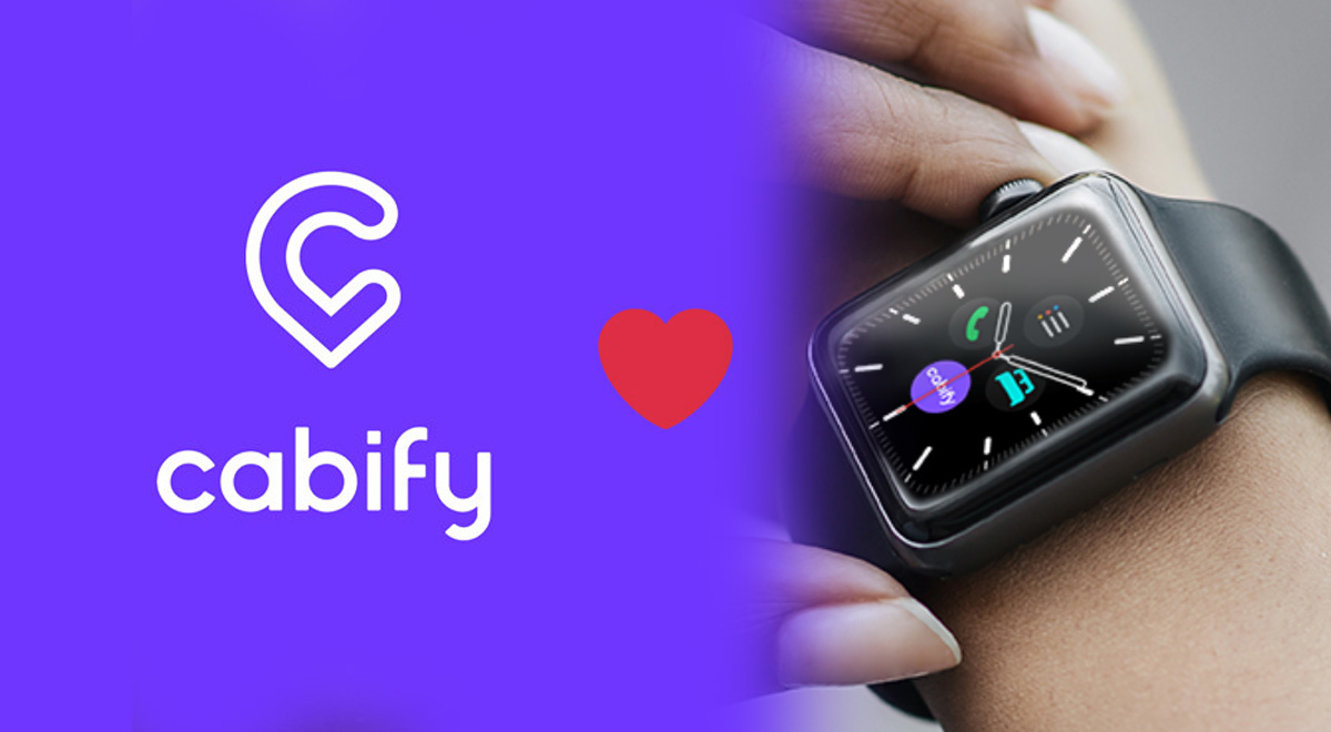 Cabify presenta su app para Apple Watch en nuestro país con 6 esferas