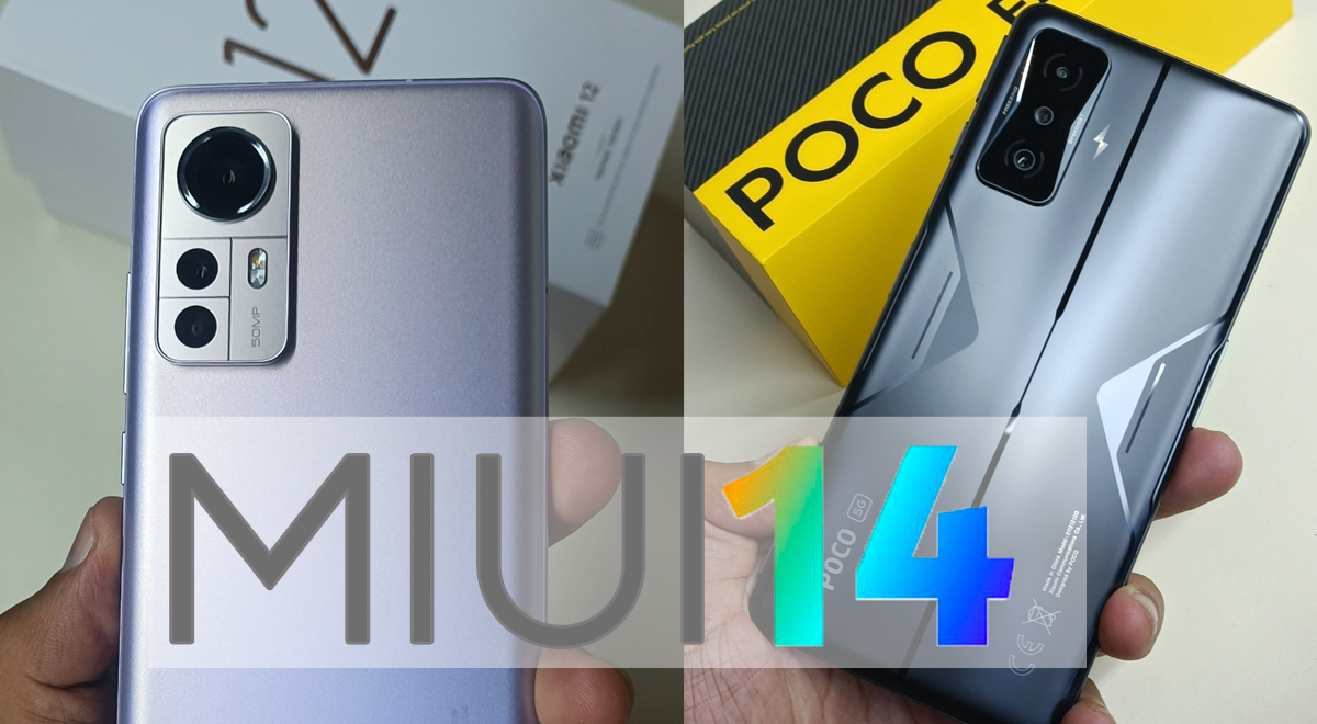 MIUI 14: 120 equipos Xiaomi, POCO y Redmi serán compatibles con el nuevo sistema operativo