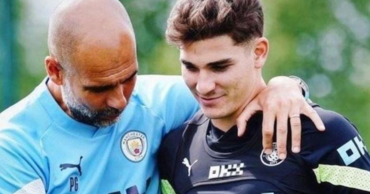 'Pep' se rinde ante Julián Álvarez: 