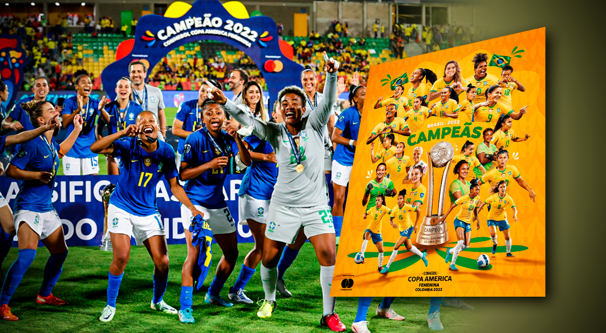 ¡Brasil campeón! La 'Canarinha' obtuvo su octava Copa América Femenina