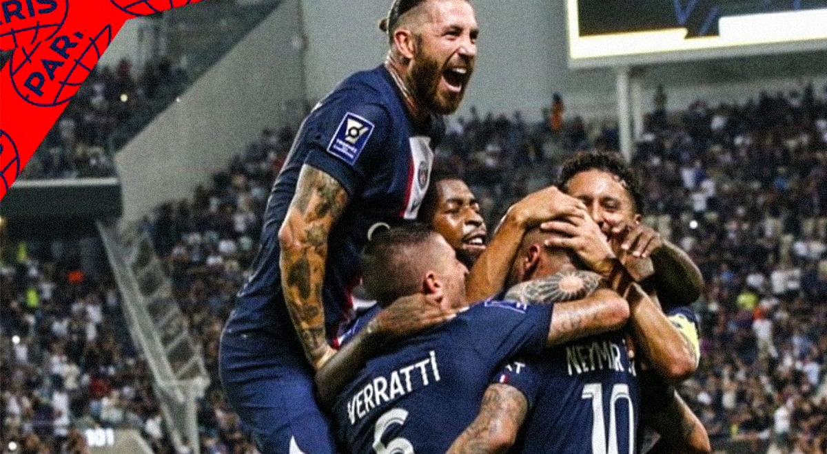 PSG with Messi and Neymar as figures becomes champion of the French Super Cup 2022.