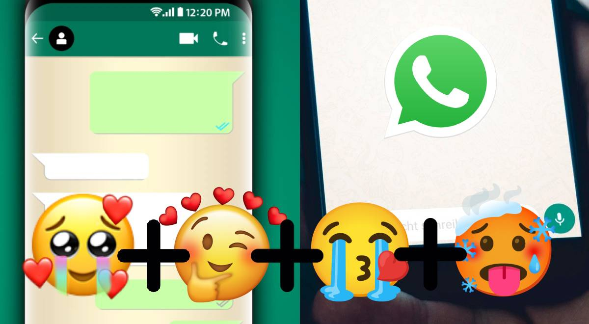 WhatsApp: ¿Cómo combinar dos emojis para crear uno nuevo?