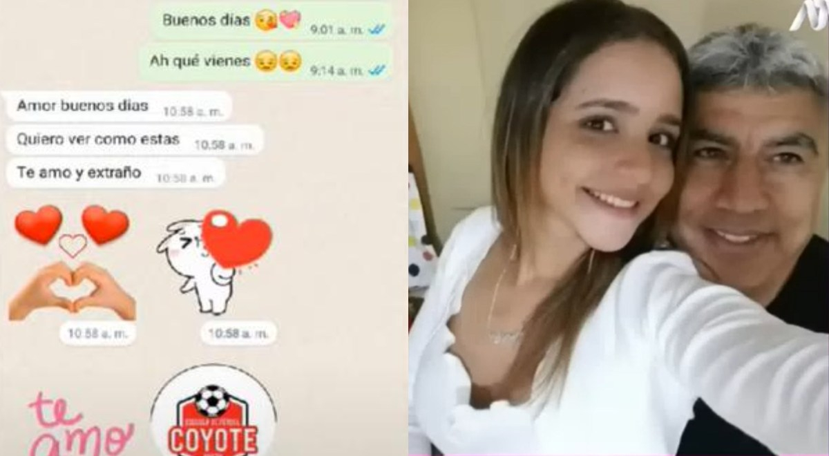 'Coyote' Rivera: venezolana reveló chats donde él le decía 'te amo' días antes del ampay