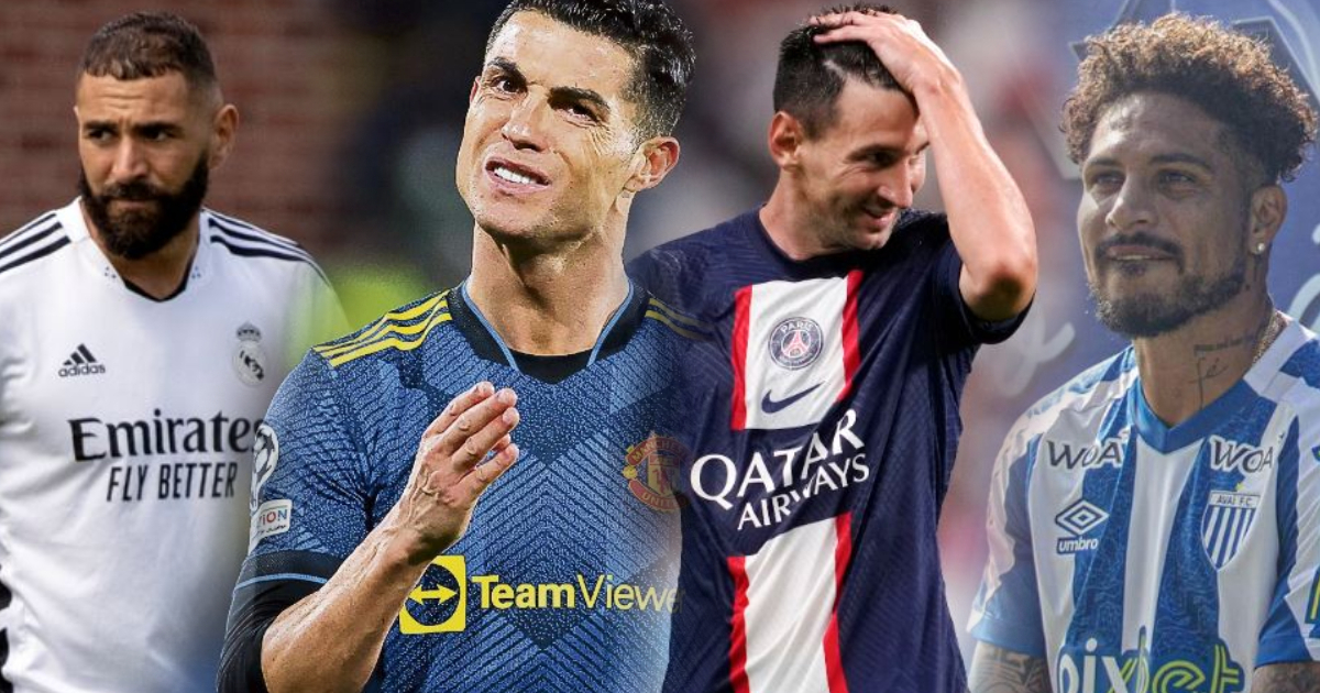 De Messi, Cristiano hasta Guerrero: Las estrellas que quedan libres en 2023 tras el mundial