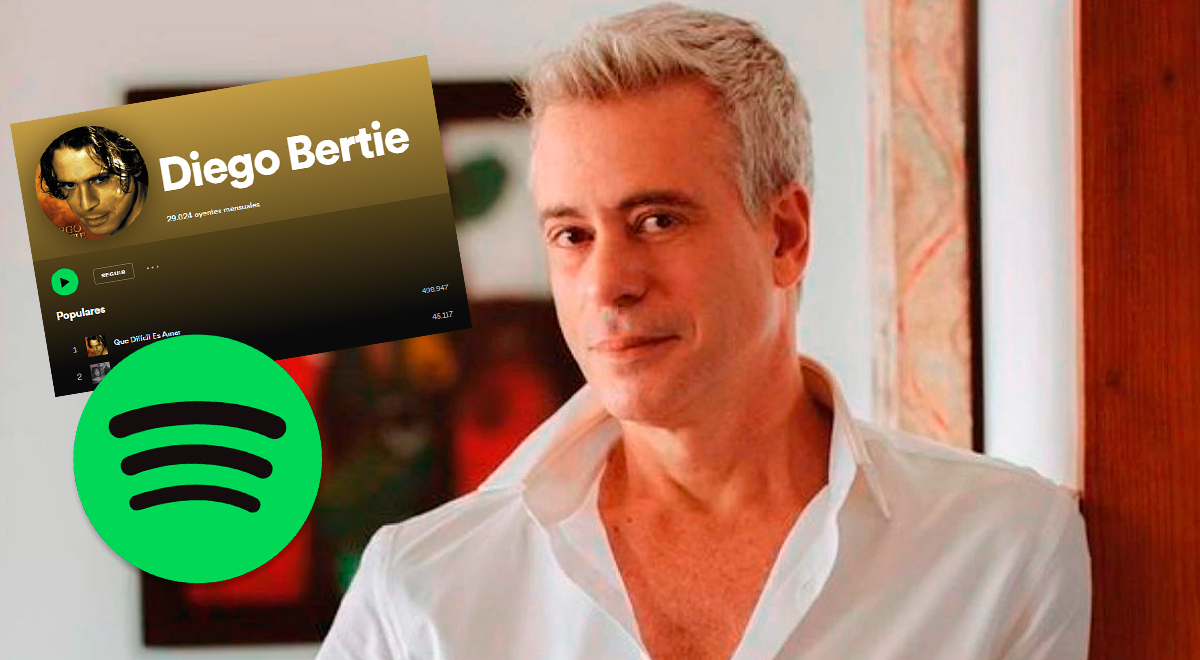 Diego Bertie: el disco que compartió en Spotify poco antes de su partida
