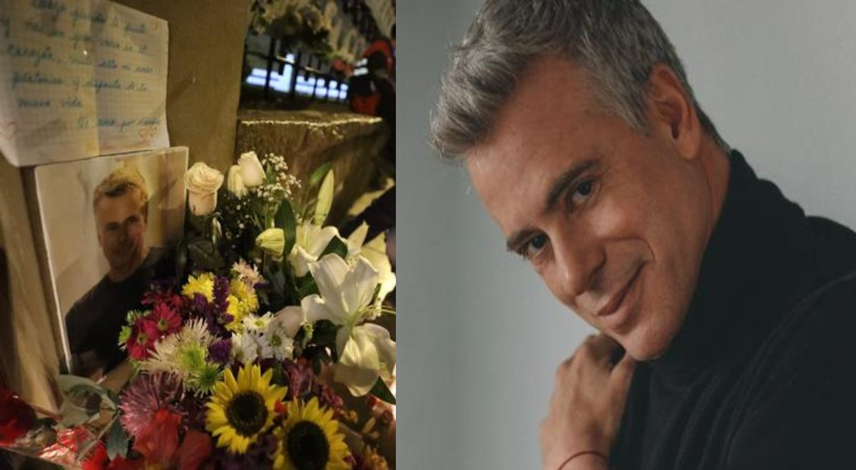 Diego Bertie: actores y fanáticos rinden homenaje en el frontis de su casa 