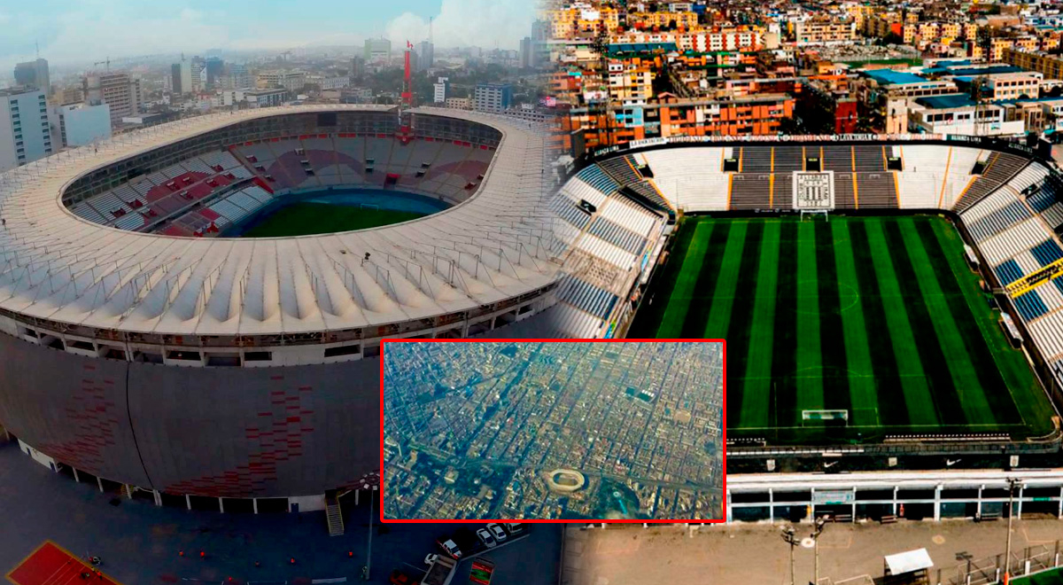 ¡Una belleza! Foto aérea del Estadio Nacional y Matute causa asombroso en redes sociales