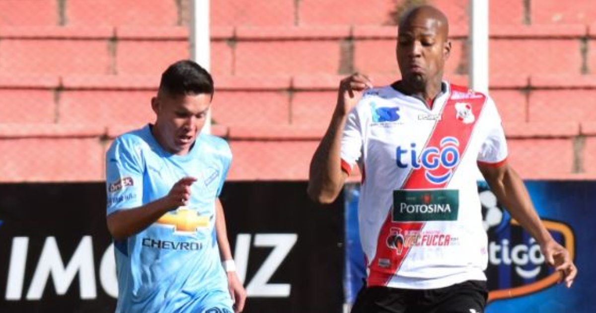 Nacional de Potosí superó 2-1 a Bolívar por la liga boliviana