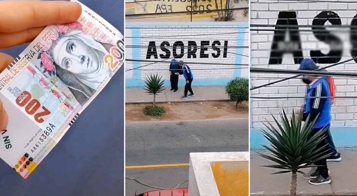 Joven deja dinero falso en la calle como 'broma', y la respuesta de la gente lo sorprende