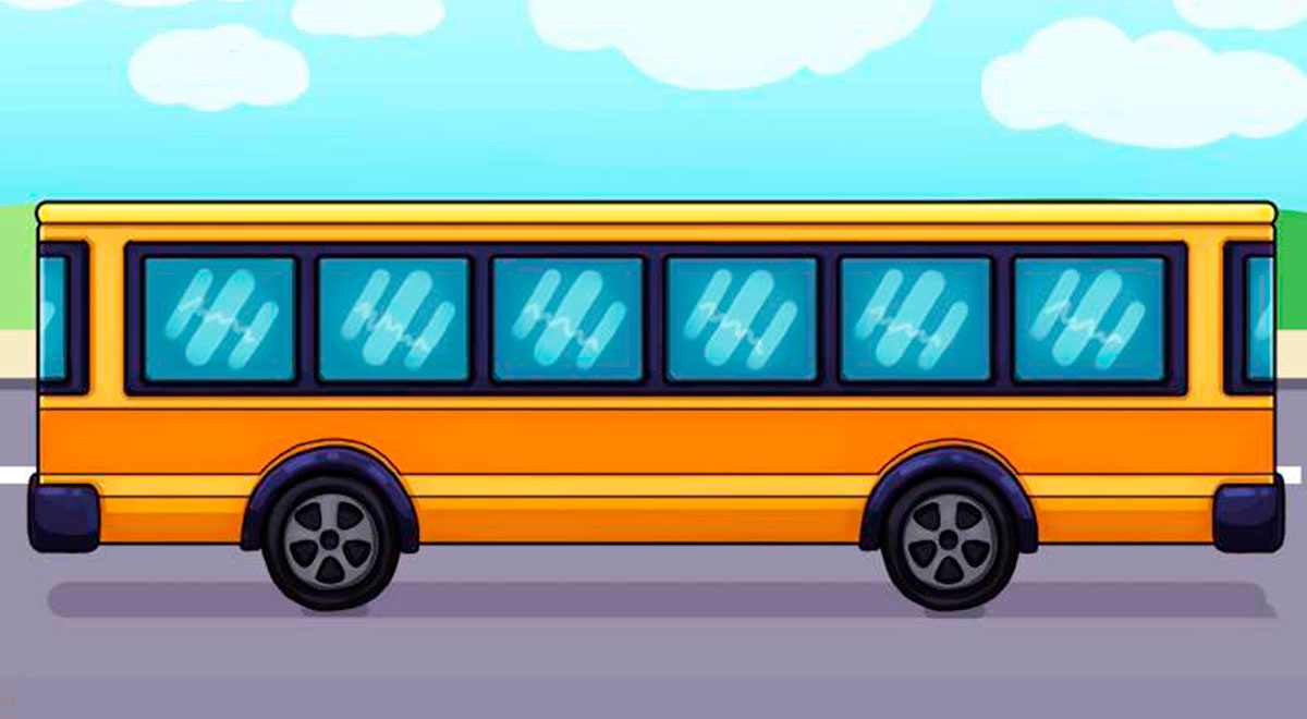 Acertijo visual: ¿Qué dirección toma el bus? Descifra hacia dónde va en 8 segundos