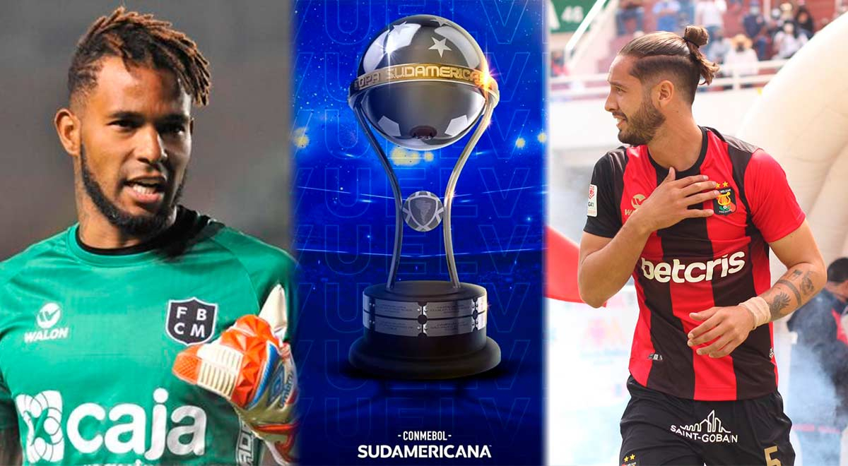 Carlos Cáceda y Alec Deneumostier fueron incluidos en el once ideal de la Copa Sudamericana