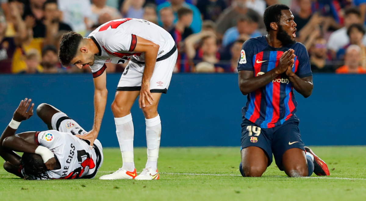 Barcelona con Robert Lewandowski igualó 0-0 con Rayo Vallecano: resumen del partido