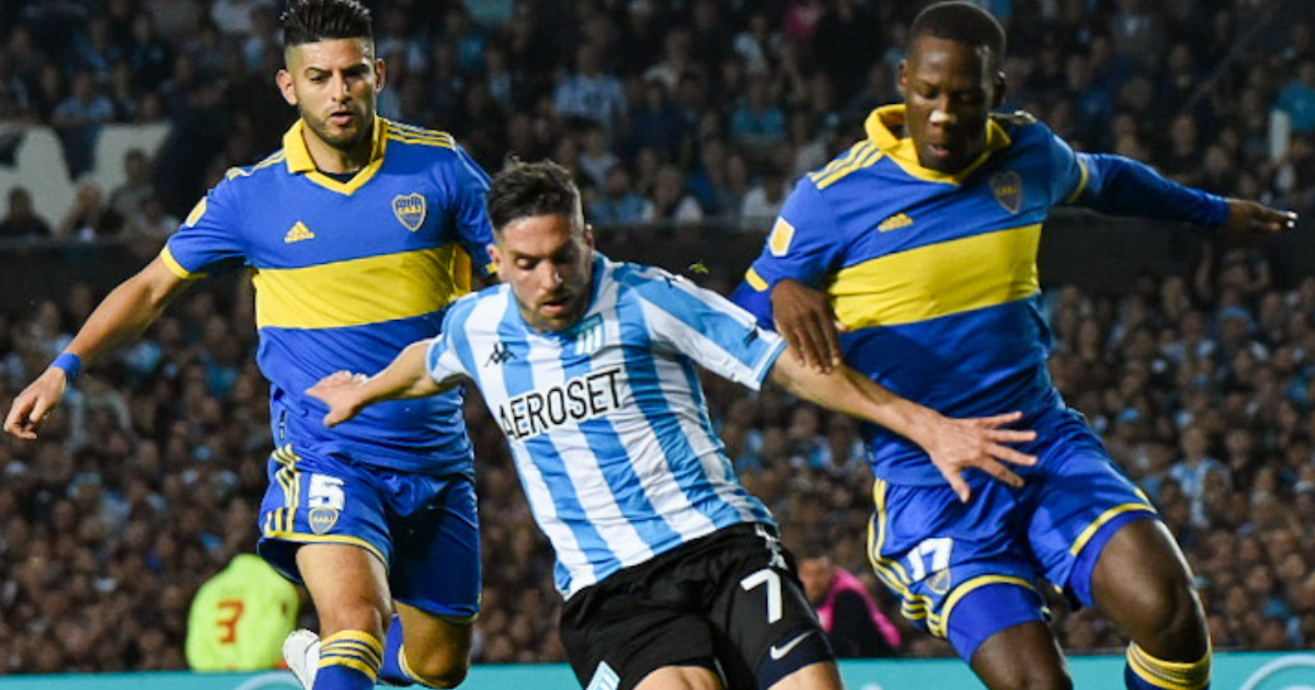 Con polémica en el final, Boca igualó 0-0 ante Racing por la Liga Profesional Argentina