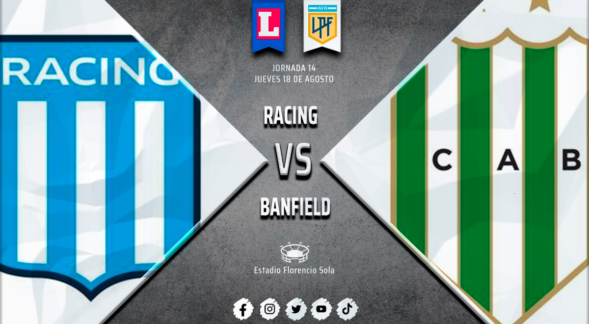 Banfield vs. Racing EN VIVO vía ESPN Premium: ¿a qué hora y en qué canal?