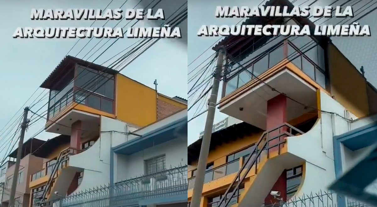 How did he do it? Peruvian builds second floor of his MANSION with only one column.