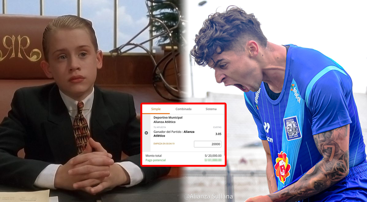 Peruano apostó por triunfo de Alianza Atlético y se convirtió en el nuevo 'Ricky Ricón'