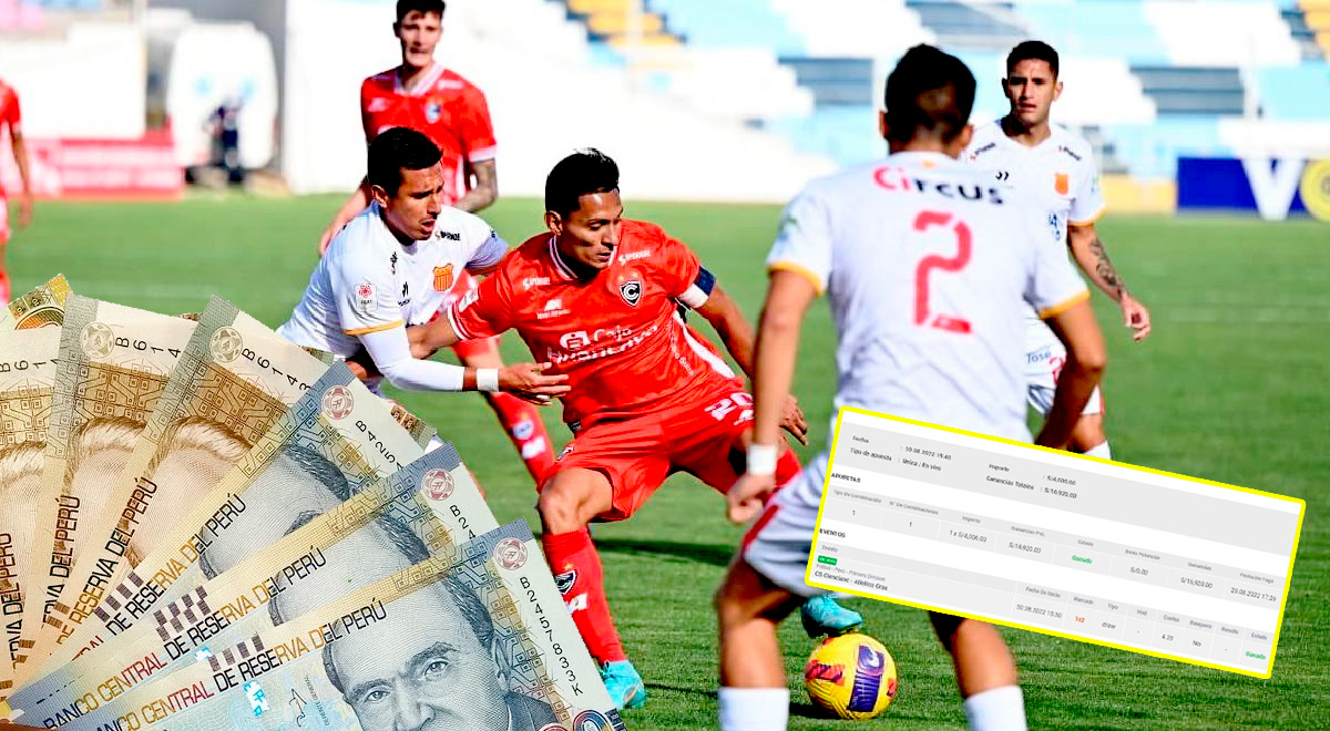 ¡Apostó todos sus ahorros a Cienciano vs Grau! Hincha ahora se llevará 'millonario' premio