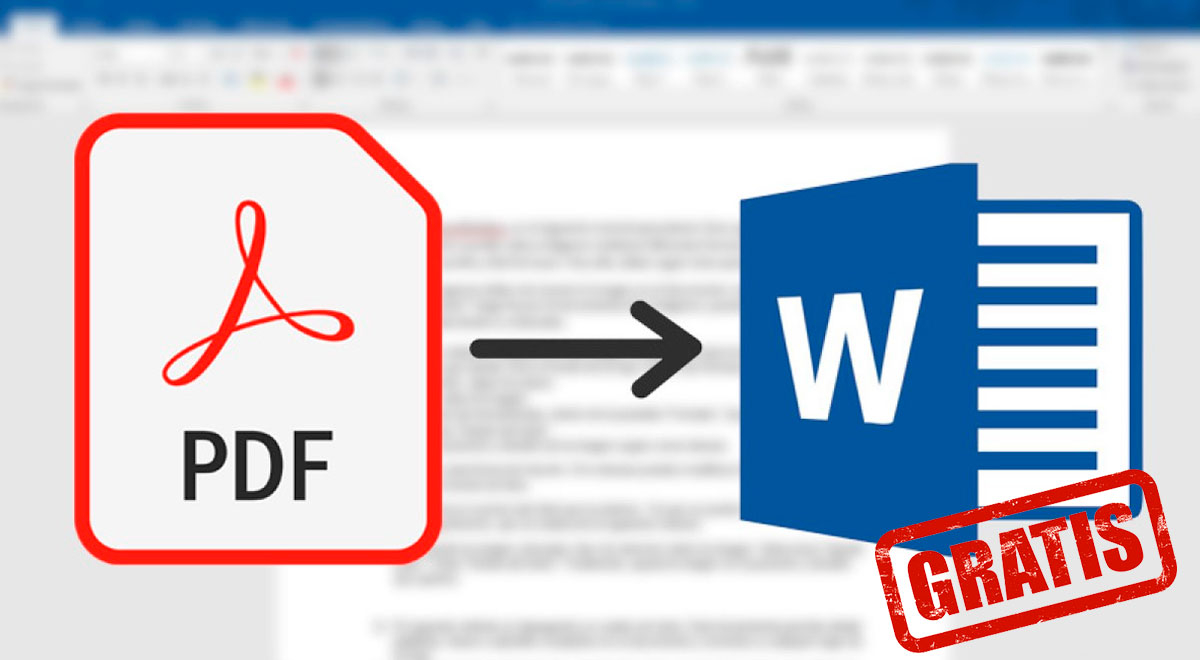 GUÍA para convertir un documento PDF a Word GRATIS y sin descargar apps maliciosas