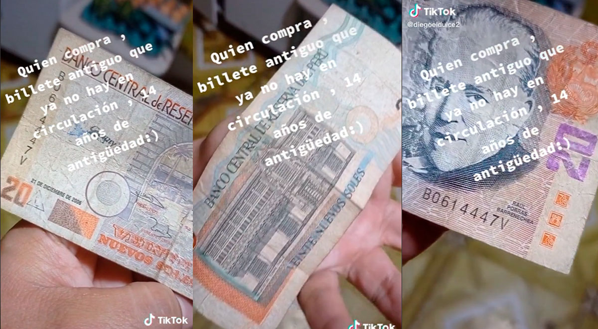 Peruano intenta vender billete antiguo de 20 soles y le ofrecen 1 sol por ser 'falso'