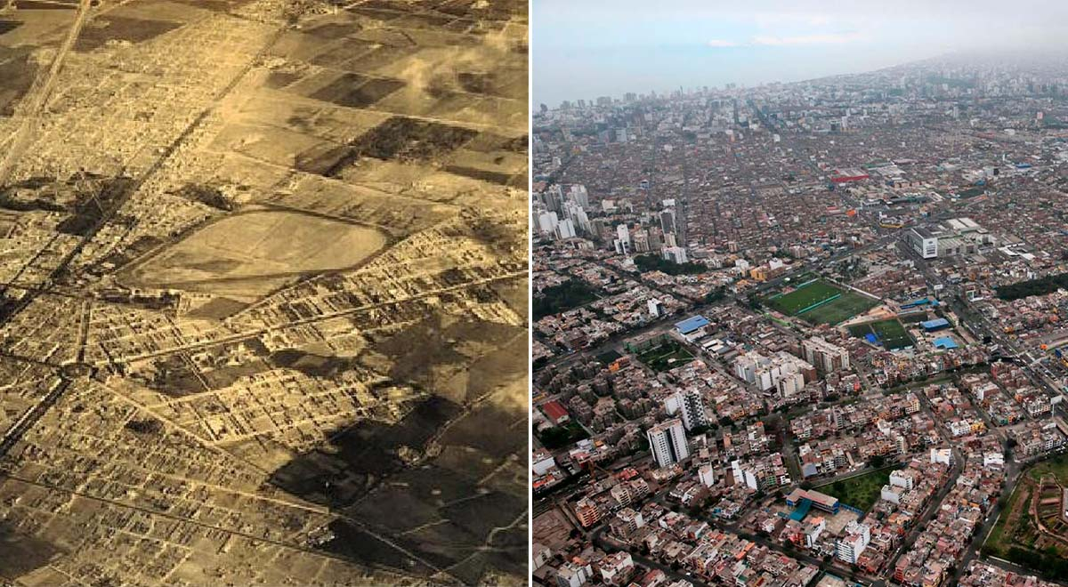 Facebook: tomas aéreas de Lima en 1920 causan asombro por la cantidad de zonas agrícolas
