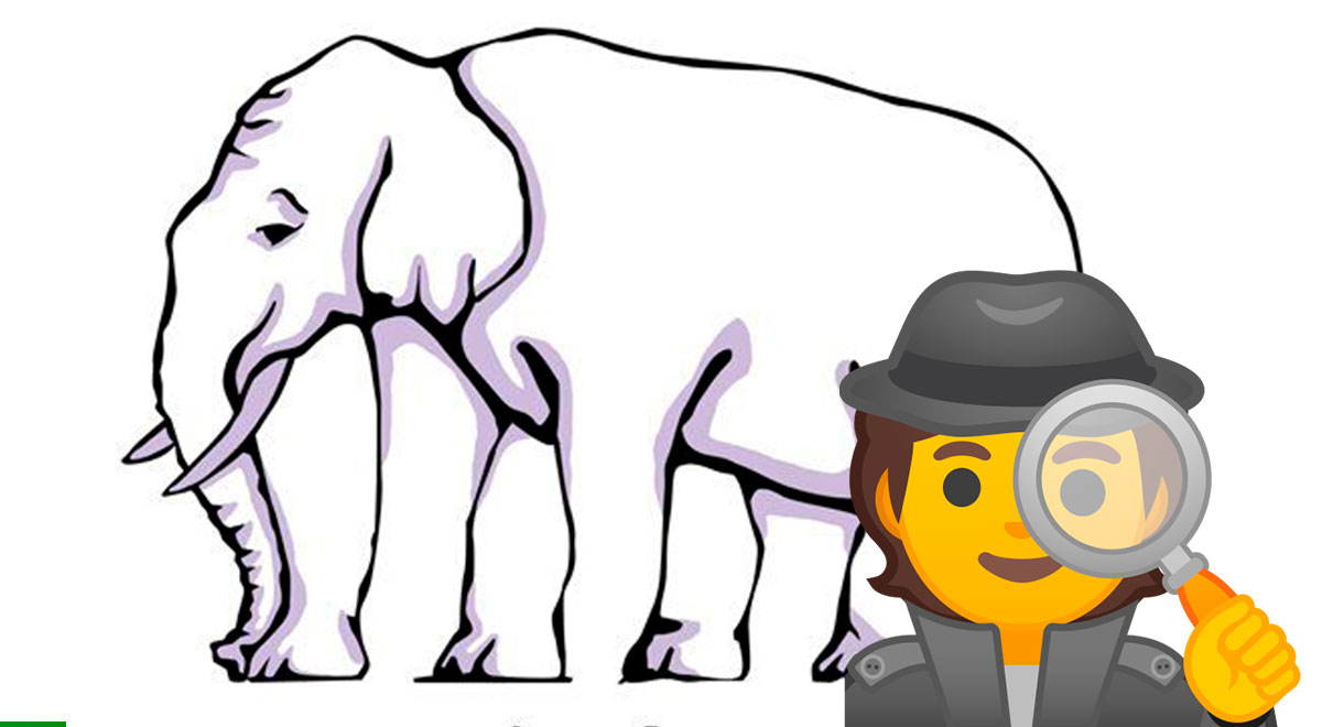 Reto visual: Solo el 10% LOGRÓ contar todas las patas del elefante ¿Puedes descifrarlo?