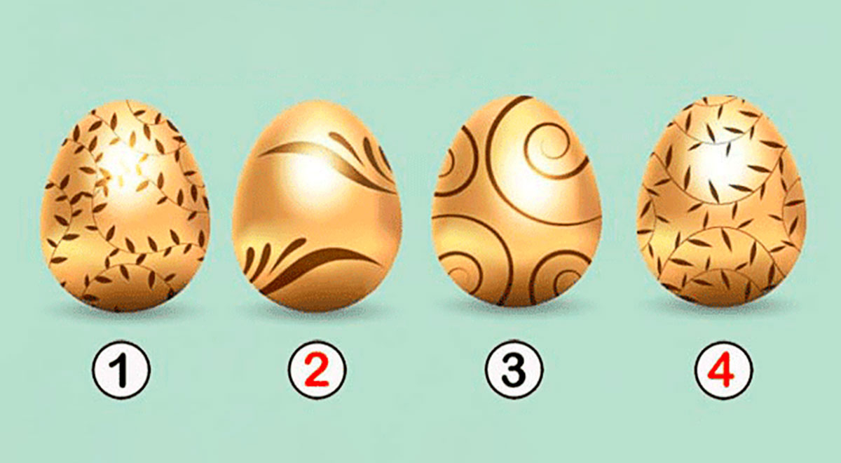 Escoge una huevo dorado y este test de personalidad revelaría tus deseos ocultos