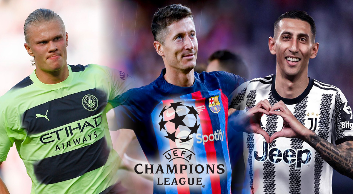 Lewandowski, Haaland y los jugadores enfrentarán a sus ex clubes en la Champions League