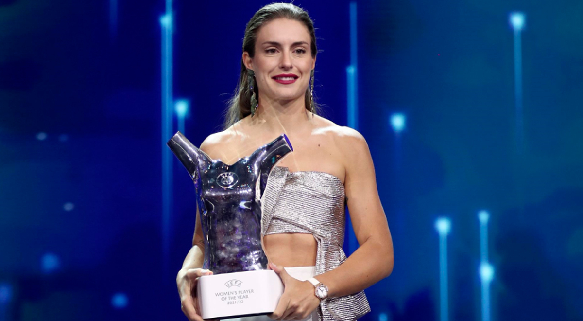 Alexia Putellas fue elegida como la jugadora UEFA del año
