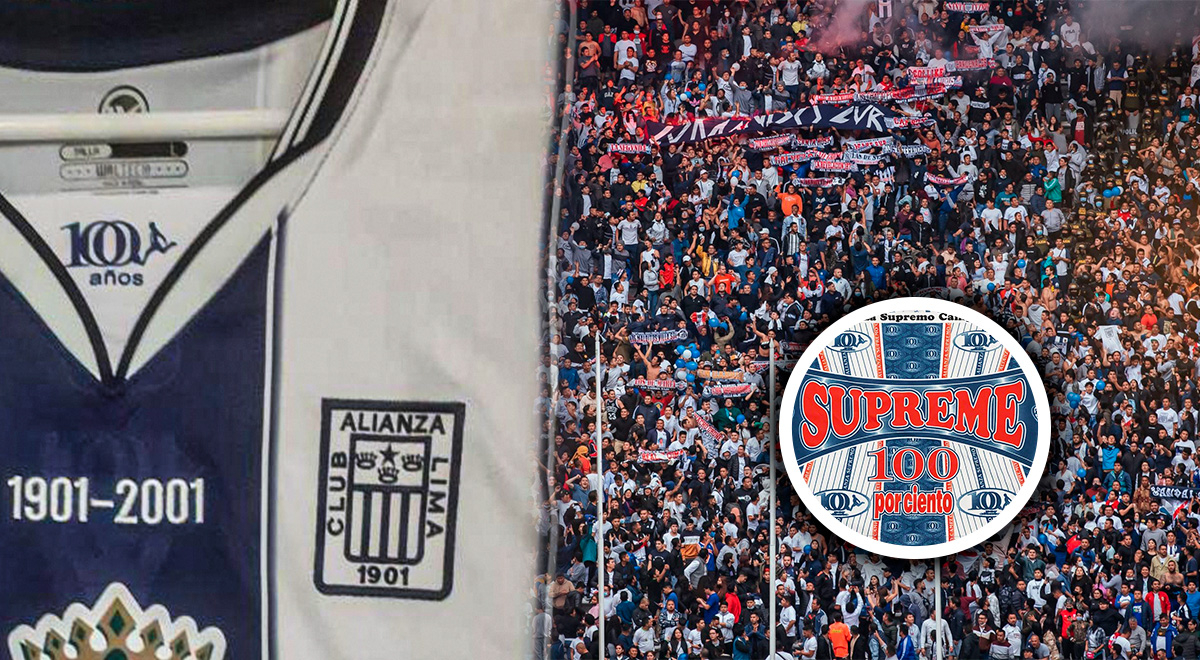 Alianza Lima: Exclusiva marca Supreme lanza camiseta por los 100 años del club
