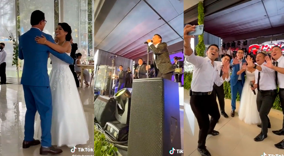 TikTok: novios contratan a Grupo 5 para su boda y generan 'envidia' en redes 