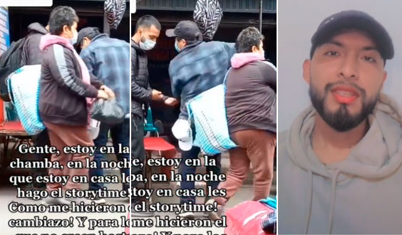 Peruano víctima del 'cambiazo' cuenta cómo ocurrió la gran estafa en Tacora 