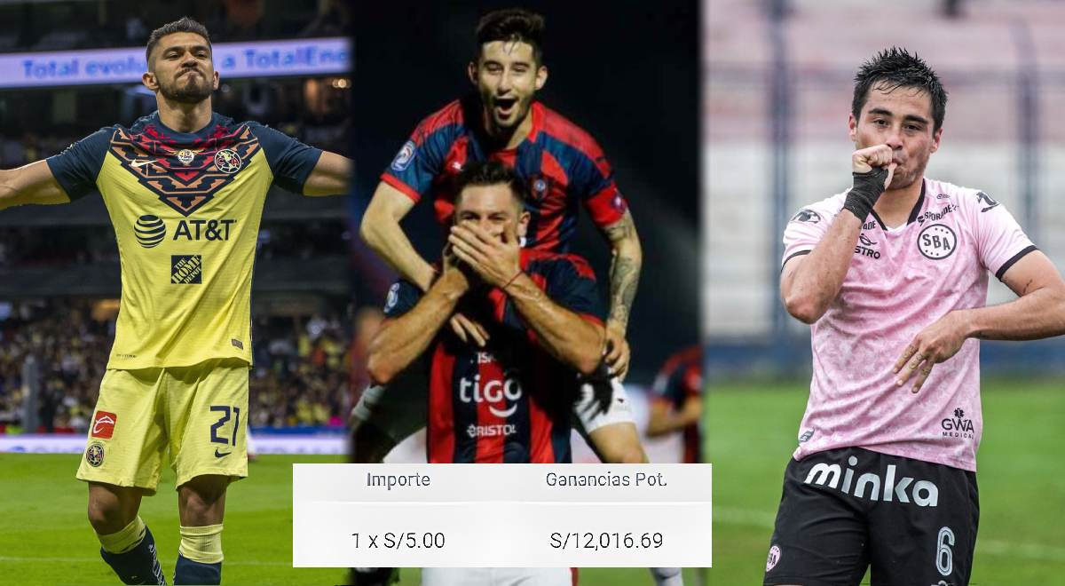 Peruano ganó 12 mil soles tras apostar 5 soles a partidos de la Liga 1, Liga MX y Liga Paraguaya