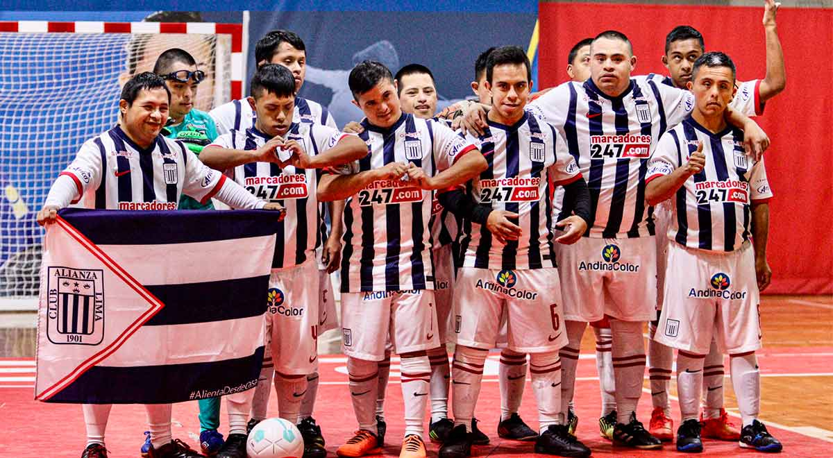 Alianza Lima se llevó al clásico al golear por 6-2 a Universitario en el Futsal Down
