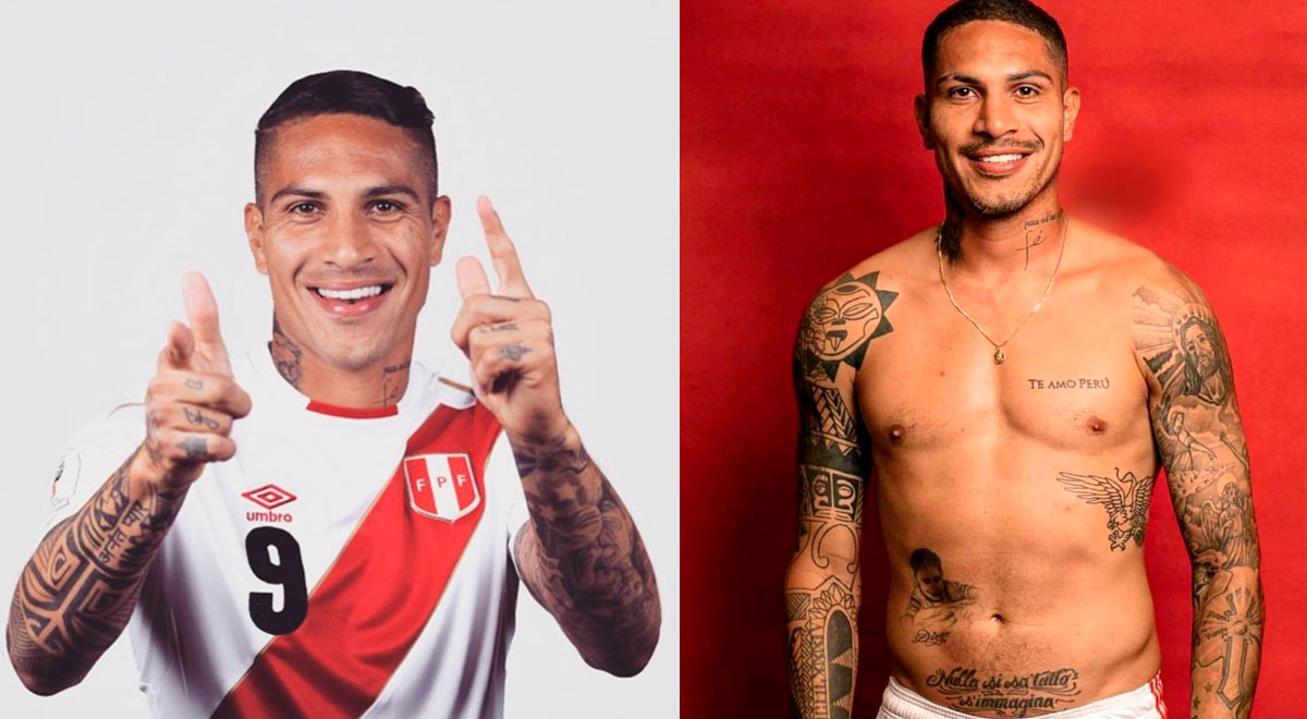 How much would Paolo Guerrero have spent on his tattoos? The figure will surprise you.