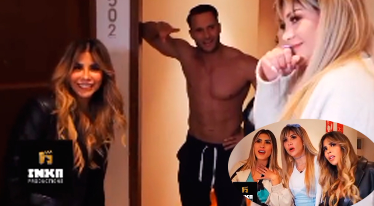 ¿Las hermanas Serpa y Fabio Agostini en Inka Productions? Sugerente escena enciende las redes