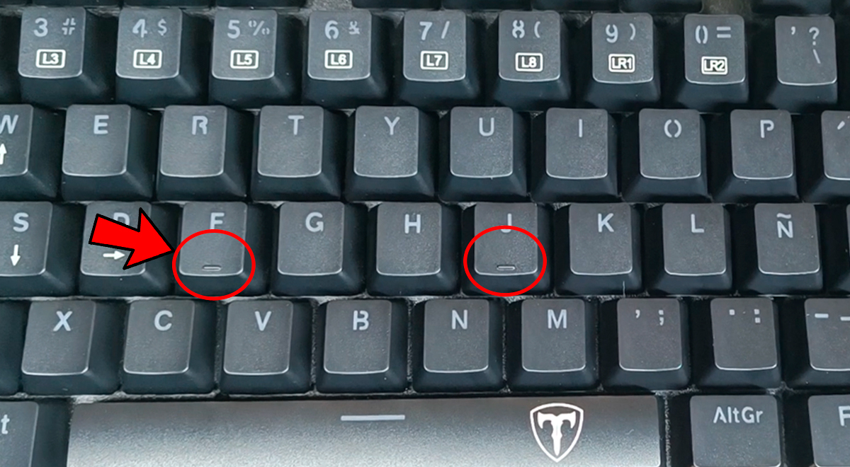 ¿Para qué sirven las rayitas de las teclas 'F' y 'J' en un teclado? Las has usado mal toda la vida