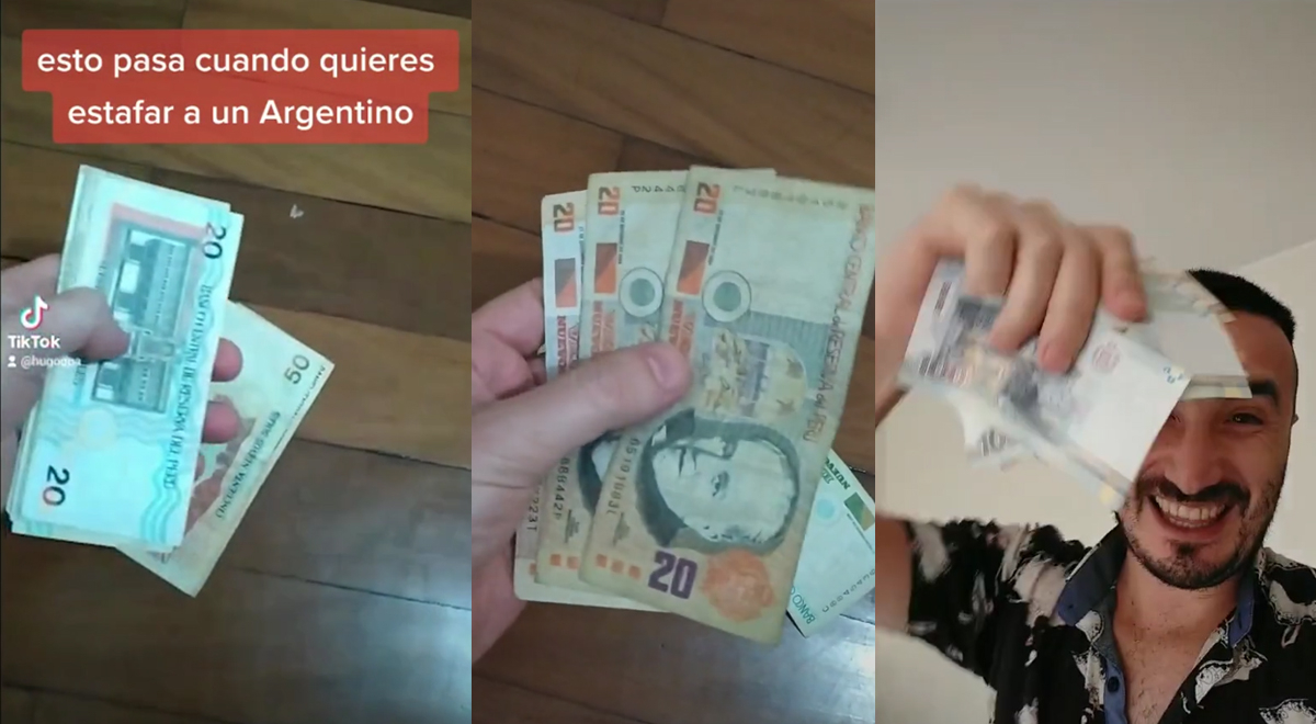 TikTok: Argentinean man said he was scammed, but ended up making a lot of money.