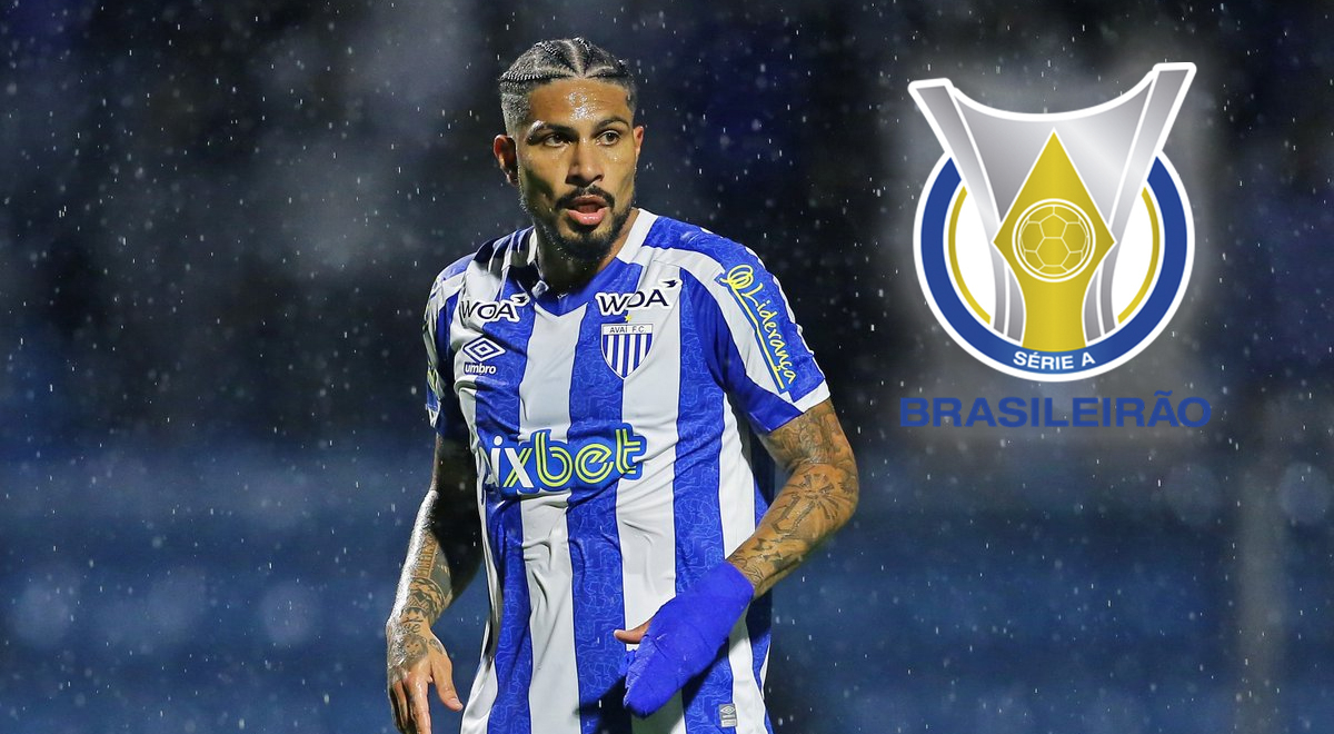 Paolo Guerrero in danger: Avaí drew and remains in the relegation zone of the Brasileirao.