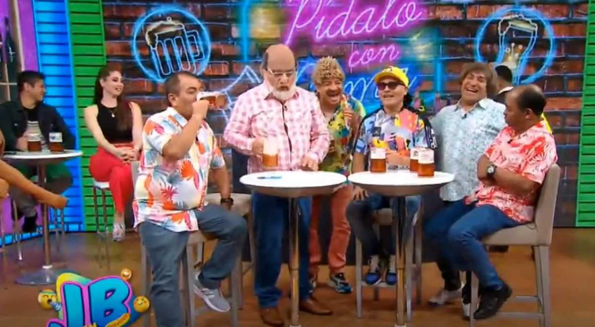 ¿Nuevo jale? El 'Chino Risas' sorprende con aparición en 'JB en ATV' y opina sobre cómicos