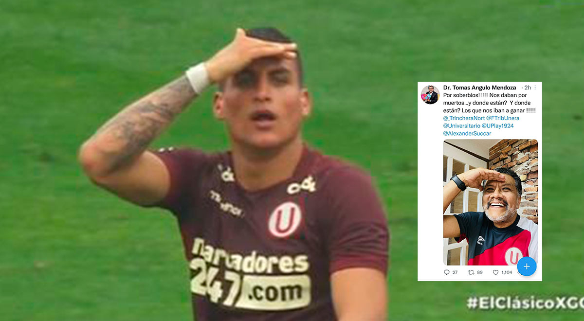 Dr. Angulo joins the 'Succar Challenge' after Universitario's triumph: 