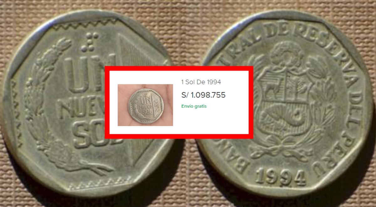 Peruano se volvió 'loco' y vende moneda de S/1 a más de un millón de soles