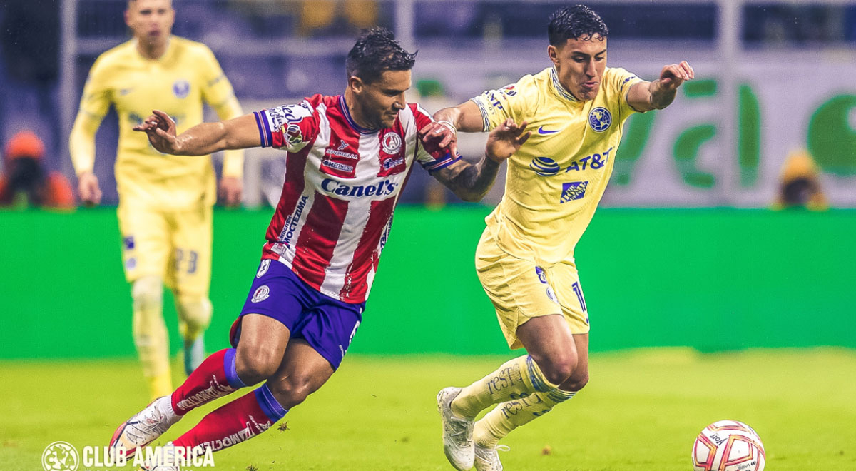 América sigue intratable en la Liga MX: goleó 3-0 San Luis y sumó su octavo triunfo al hilo