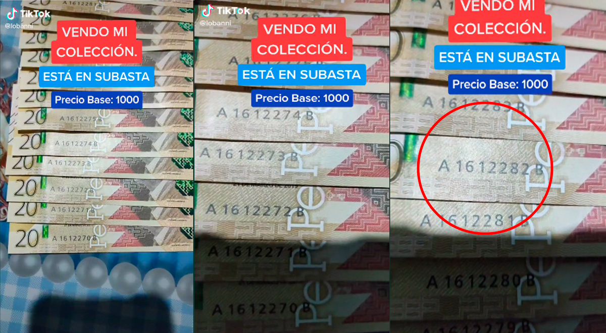 Peruano es troleado al pretender 'subastar' billetes de 20 soles con 'detalle'