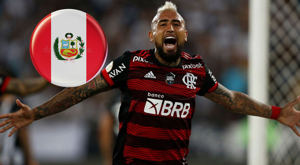 Arturo Vidal y la conocida frase peruana que utilizó en Flamengo