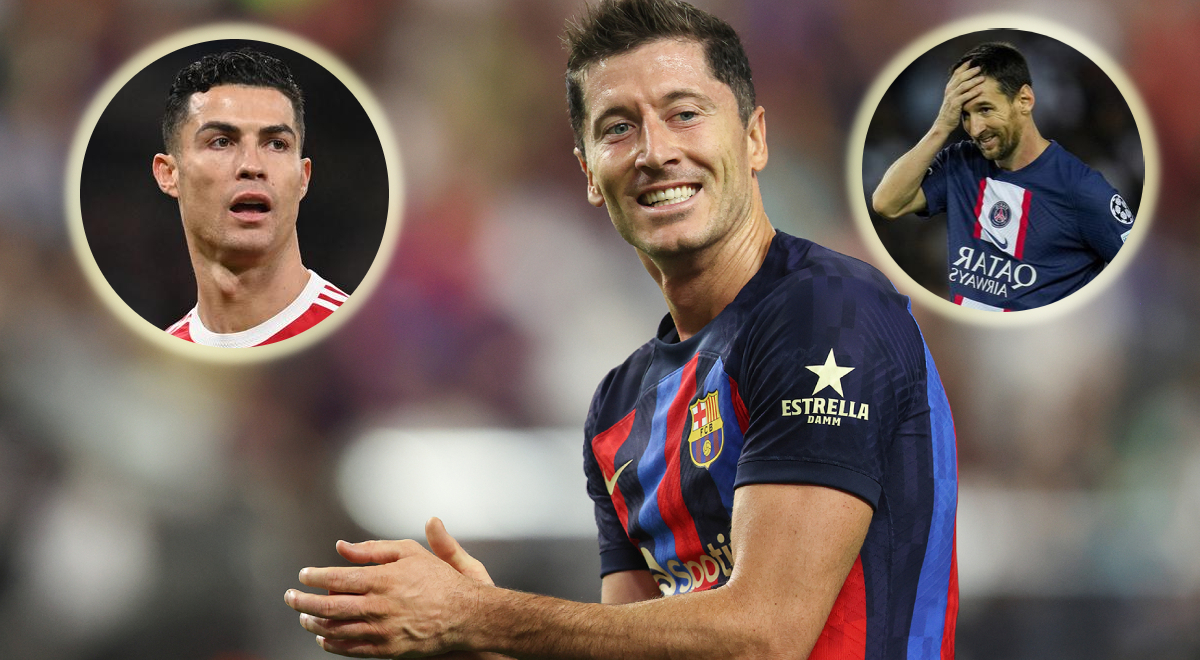 Lewandowski superó a Messi y CR7: MisterChip revela increíble registro goleador