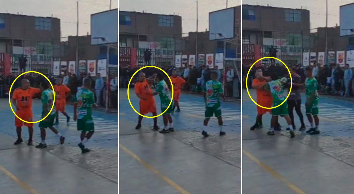José Corcuera, exSport Boys, se agarró a puñetes con otro futbolista en torneo de barrio